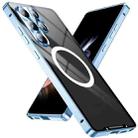 For Samsung Galaxy S25 Ultra 5G MagSafe Magnetic Frosted Metal Phone Case(Blue) - 2
