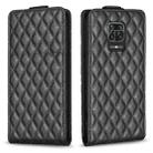 For Redmi Note 9 Pro / 9 Pro Max Diamond Lattice Vertical Flip Leather Phone Case(Black) - 1