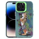 For iPhone 14 Pro Animal Pattern PC Phone Case(Tiger) - 1