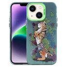 For iPhone 14 Animal Pattern PC Phone Case(Tiger) - 1