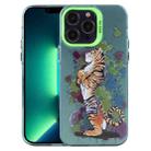 For iPhone 13 Pro Max Animal Pattern PC Phone Case(Tiger) - 1