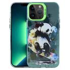 For iPhone 13 Pro Max Animal Pattern PC Phone Case(Panda) - 1