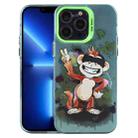 For iPhone 13 Pro Animal Pattern PC Phone Case(Monkey) - 1