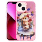 For iPhone 13 Animal Pattern PC Phone Case(Otter) - 1