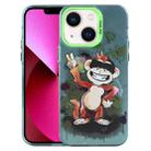 For iPhone 13 Animal Pattern PC Phone Case(Monkey) - 1