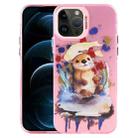 For iPhone 12 Pro Max Animal Pattern PC Phone Case(Otter) - 1