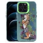 For iPhone 12 Pro Max Animal Pattern PC Phone Case(Tiger) - 1