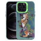 For iPhone 12 Pro Animal Pattern PC Phone Case(Tiger) - 1