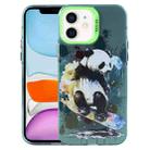 For iPhone 11 Animal Pattern PC Phone Case(Panda) - 1