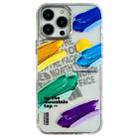 For iPhone 14 Pro Max Oil Painting Pattern PC Phone Case(Artistic Strokes) - 1