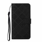 For iPhone 16 Pro Max Ethnic Style Embossed Pattern Leather Phone Case(Black) - 2