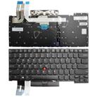 For Lenovo Thinkpad T490S T495S E490S US Version Laptop Keyboard - 1