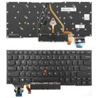 For Lenovo Thinkpad X1 Carbon 8th Gen 2020 US Version Backlight Laptop Keyboard - 1