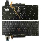 For Lenovo ThinkPad 2019 2020 X1 Carbon US Version Backlight Laptop Keyboard - 1