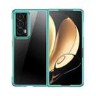 For Honor Magic V2 Ultra-thin Plating PC Phone Case(Green) - 1