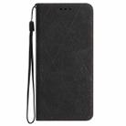 For iPhone 16 Pro Max Ethnic Embossed Adsorption Leather Phone Case(Black) - 3