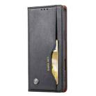 For iPhone 16 Pro Knead Skin Texture Flip Leather Phone Case(Black) - 2