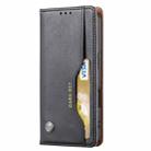 For iPhone 16 Plus Knead Skin Texture Flip Leather Phone Case(Black) - 2