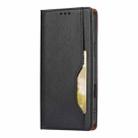 For iPhone 17 Pro Max Knead Skin Texture Flip Leather Phone Case(Black) - 2