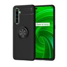 For OPPO X50 Pro Lenuo Shockproof TPU Protective Case with Invisible Holder(Black) - 1