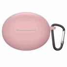 For Xiaomi Redmi Buds 4 Lite Shockproof TPU Earphone Protective Case with Hook(Pink) - 1