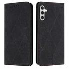 For Samsung Galaxy S24+ 5G Ethnic Embossed Adsorption Leather Phone Case(Black) - 1
