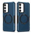 For Samsung Galaxy S23 FE MagSafe Shockproof Armor Phone Case(Dark Blue) - 1