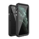 For iPhone 11 Pro R-JUST Seal Series IP68 Waterproof Shockproof Dustproof Metal + Frosted PC Protective Case(Black) - 1