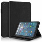 For Amazon Fire Max 11 Life Tree Series Horizontal Flip Leather Tablet Case(Black) - 1