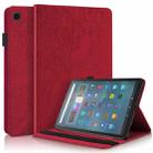 For Amazon Fire Max 11 Life Tree Series Horizontal Flip Leather Tablet Case(Red) - 1