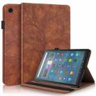 For Amazon Fire Max 11 Life Tree Series Horizontal Flip Leather Tablet Case(Brown) - 1