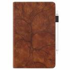 For Samsung Galaxy Tab S9 / S9 FE Life Tree Series Horizontal Flip Leather Tablet Case(Brown) - 2