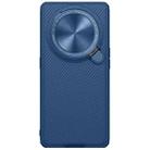 For OPPO Find X6 Pro NILLKIN Black Mirror Prop CD Texture Mirror Phone Case(Blue) - 1