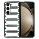 For Samsung Galaxy Z Fold5 Electroplating TPU Shield Phone Case(Green) - 1