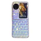 For OPPO Find N3 Flip Colorful Diamond Texture PC Phone Case(Gradient Pink Blue) - 1