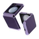 For Samsung Galaxy Z Flip4 5G SGP Armor 2 in 1 Color Contrast TPU Hybrid PC Phone Case(Purple) - 2