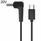 20V 4.8 x 1.7mm DC Power to Type-C Adapter Cable - 1