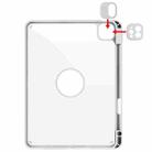 For iPad Pro 11 2022 / Air 10.9 2022 Acrylic 360 Rotation Detachable Leather Tablet Case(Grey) - 5