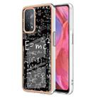 For OPPO A74 / A93 5G / A54 5G / A93s 5G Electroplating Marble Dual-side IMD Phone Case(Equation) - 1