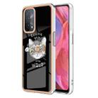 For OPPO A74 / A93 5G / A54 5G / A93s 5G Electroplating Marble Dual-side IMD Phone Case(Natural Growth) - 1
