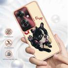 For OPPO Reno11 F 5G Global Electroplating Marble Dual-side IMD Phone Case(Lucky Dog) - 2