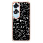 For OPPO A60 4G Electroplating Marble Dual-side IMD Phone Case(Equation) - 3