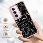 For OPPO Reno12 Pro Global Electroplating Marble Dual-side IMD Phone Case(Equation) - 2