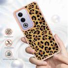 For OPPO A80 5G / A3 Pro Global Electroplating Marble Dual-side IMD Phone Case(Leopard Print) - 2