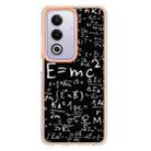 For OPPO A80 5G / A3 Pro Global Electroplating Marble Dual-side IMD Phone Case(Equation) - 3