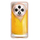 For OPPO Reno12 F 5G Electroplating Marble Dual-side IMD Phone Case(Draft Beer) - 3