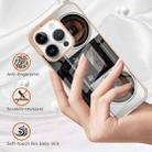 For iPhone 13 Pro Electroplating Marble Dual-side IMD Phone Case(Retro Radio) - 5