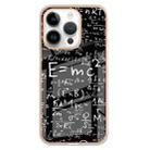 For iPhone 16 Pro Electroplating Marble Dual-side IMD Phone Case(Equation) - 2