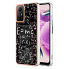 Xiaomi Redmi Note 12S 4G Electroplating Marble Dual-side IMD Phone Case(Equation) - 1