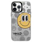 For iPhone 14 Pro English Characters PC Phone Case(Big Smiley Face) - 1